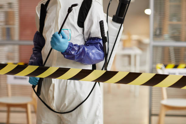 Professional Trauma Scene Cleanup technician working in Woodstock, NH
